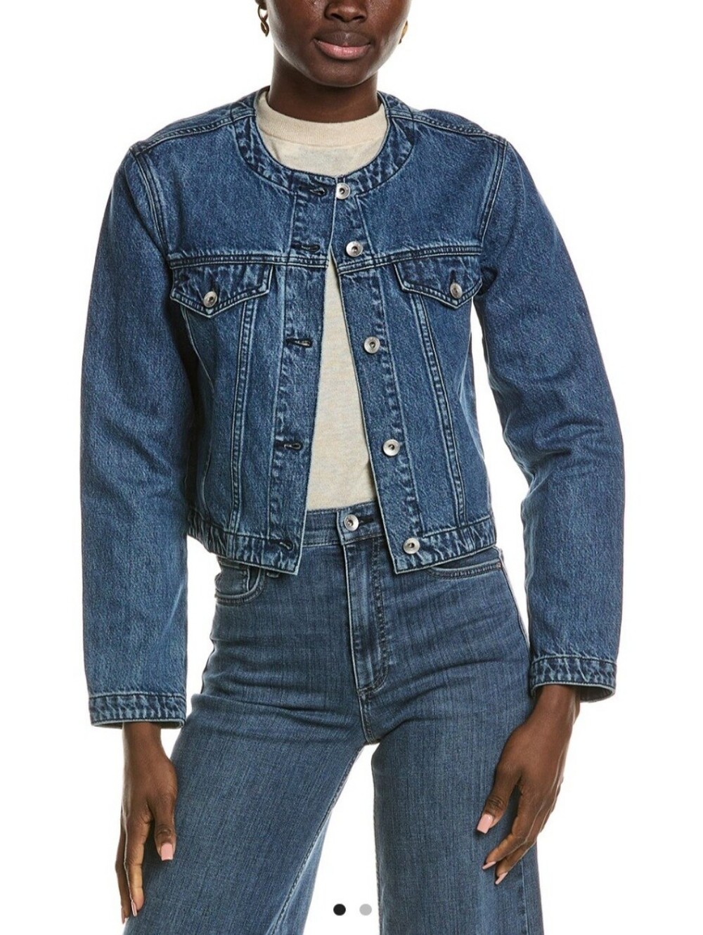 RAG&BONE Classic Blue Denim Claudia Dora size S